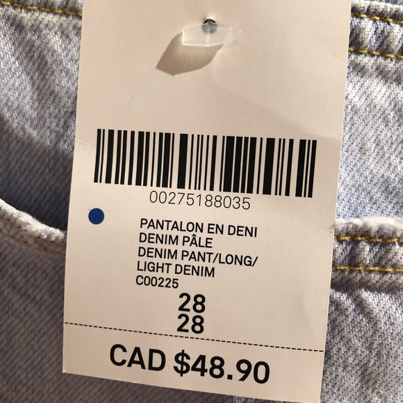 NWT Forever 21 Mom Jeans sz. 28" (button fly) - Picture 3 of 7